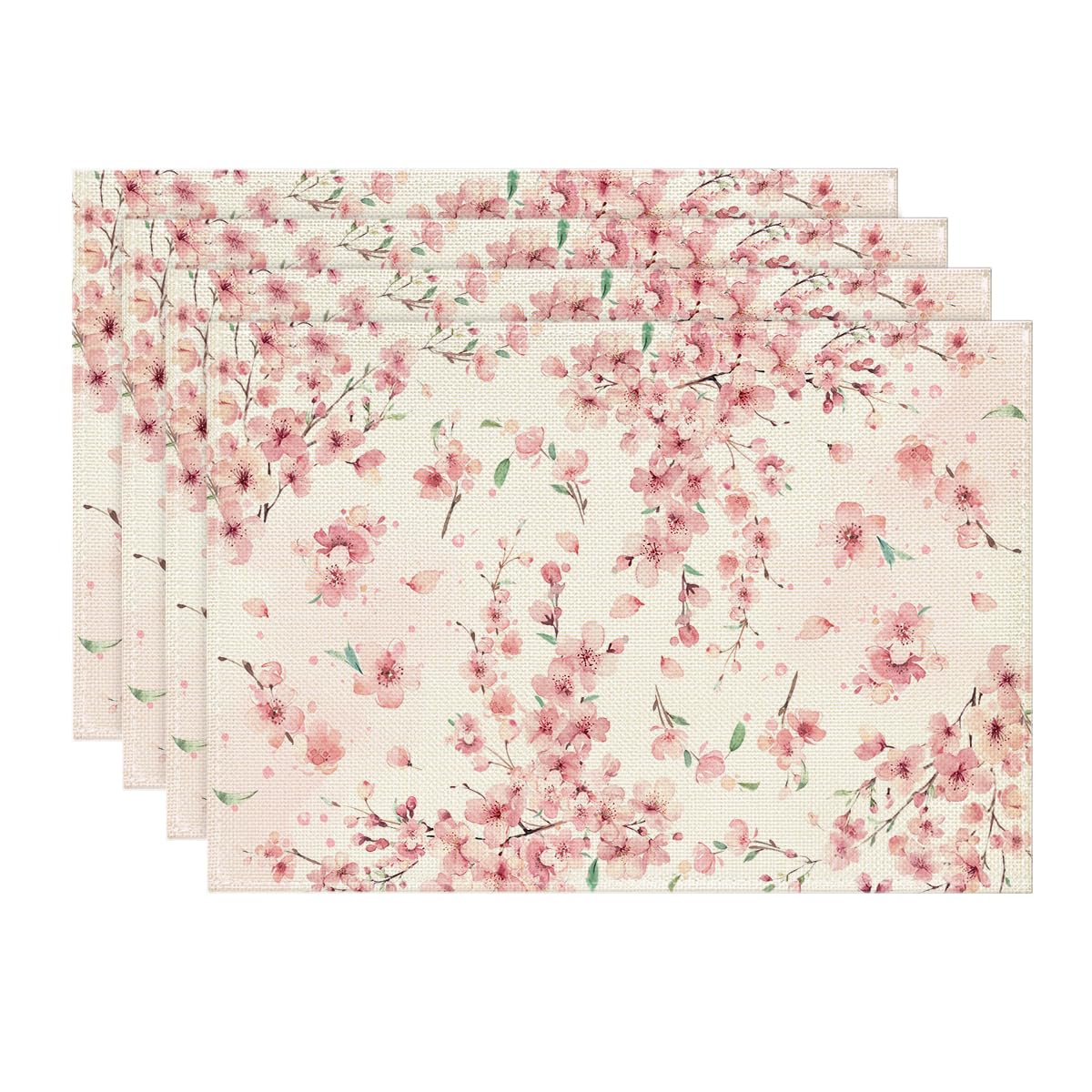 Artoid Mode Kirschblüten Zweige Frühling Plätzche, 30x45cm, OEKO-TEX STANDARD 100 Partydeko für die Küche und den Urlaub